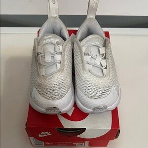 Nike Kids Mesh White Sneakers